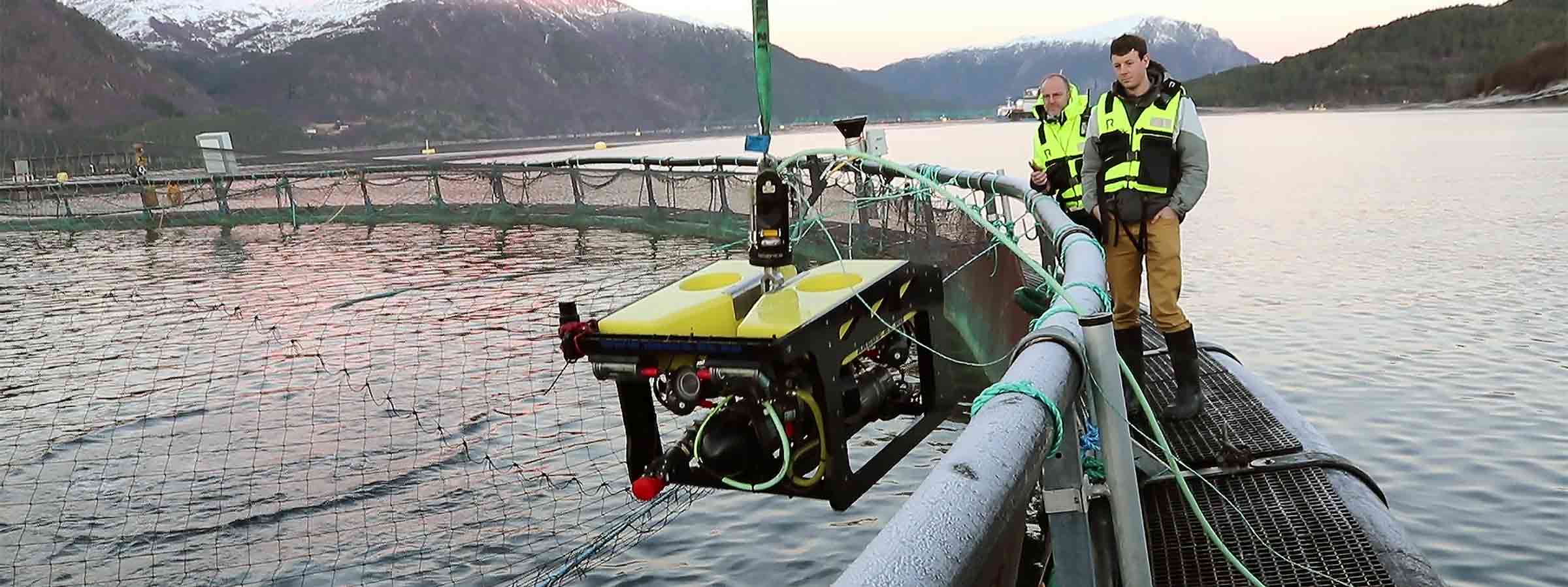 Sonardyne and SINTEF Ocean prove underwater robotics tracking in aquaculture trial