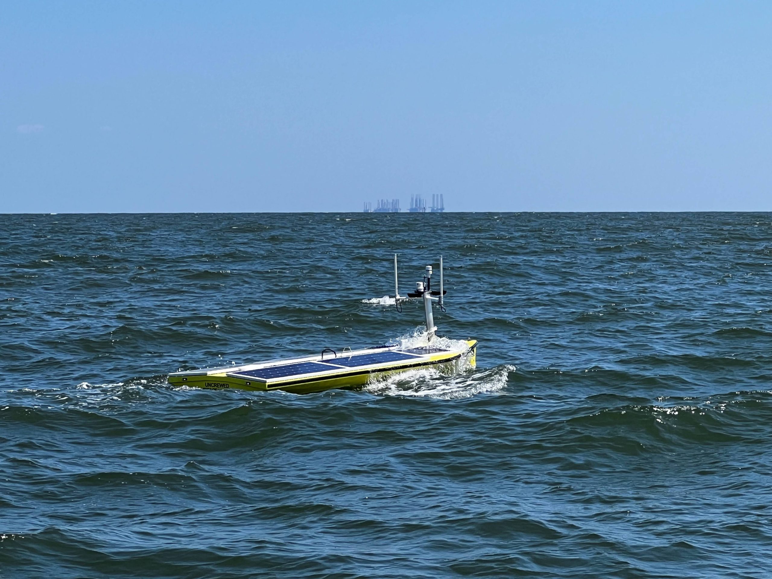 Marine Robotics gather data from the Gulf of Mexico Loop Current System.