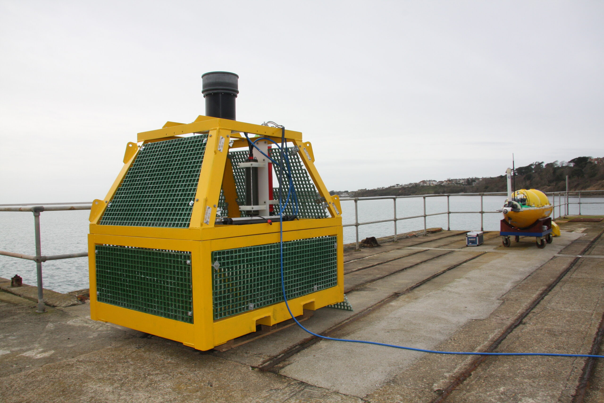 Rapid leak detection for subsea production and storage sites