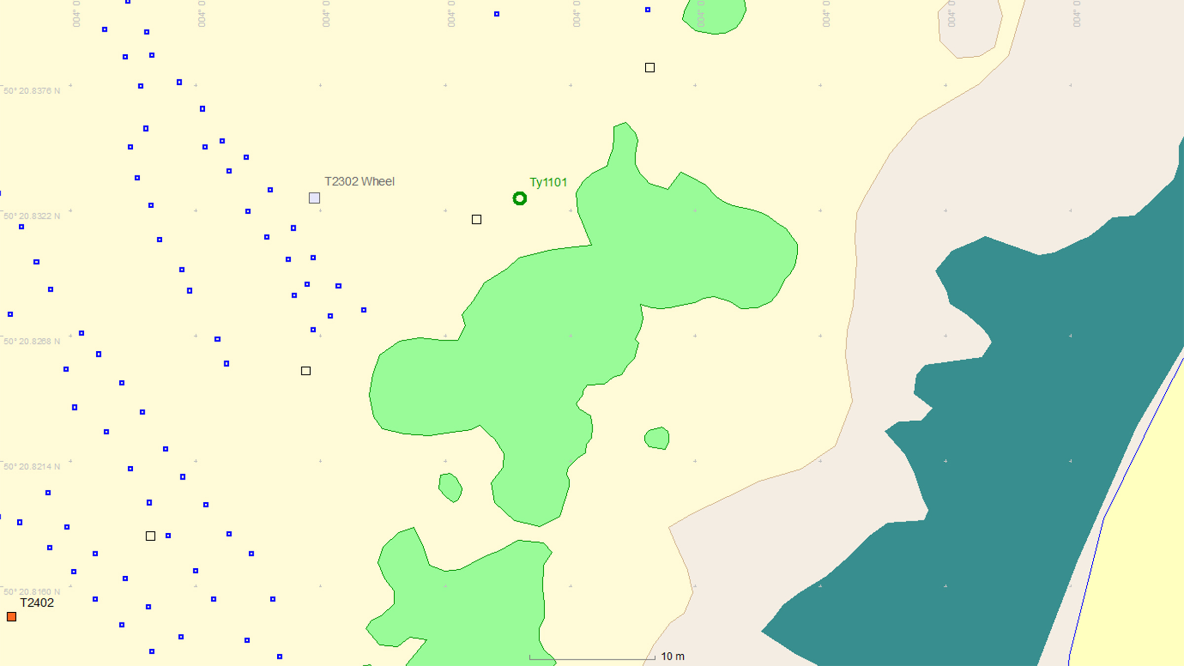 Seagrass map