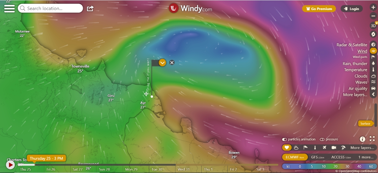 Origin 600 vs. Cyclone Kirrily – evaluating the robustness of real-time technologies.